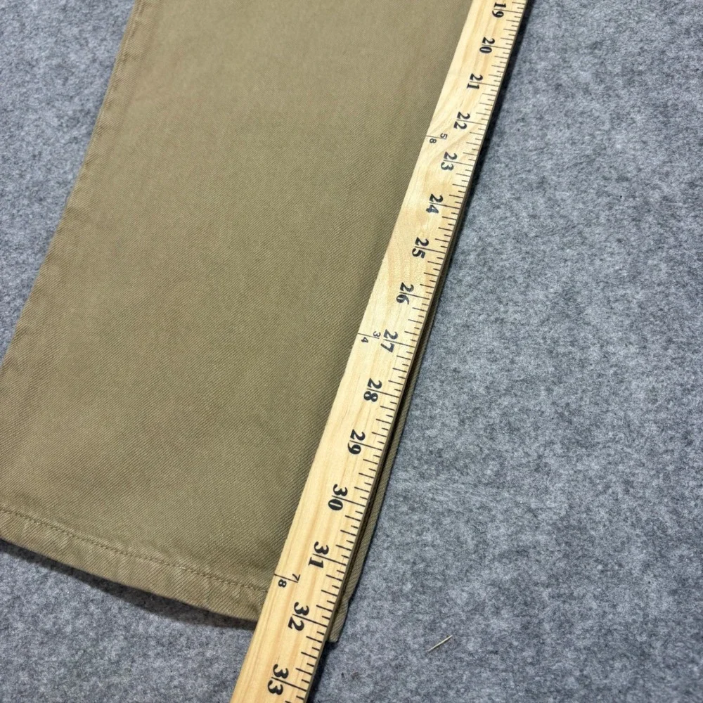 Levis 550 Relaxed Fit Pants Khaki Tan Mens 36x32 Made in USA Vintage Denim